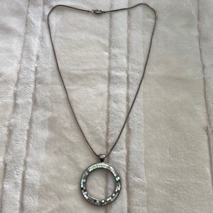 Sterling silver 925 mother of pearl necklace